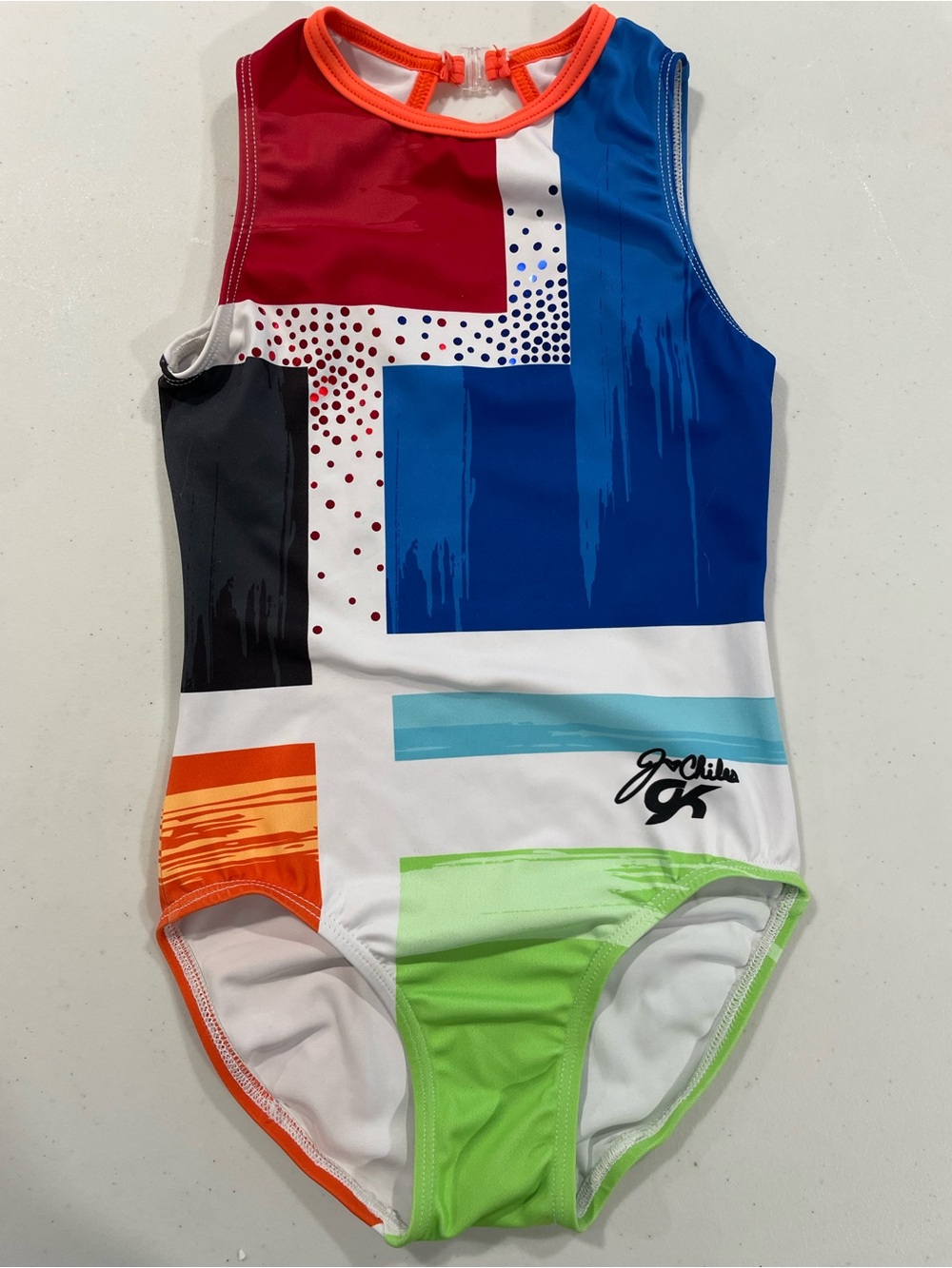 GK x Jordan CM colorblock leotard